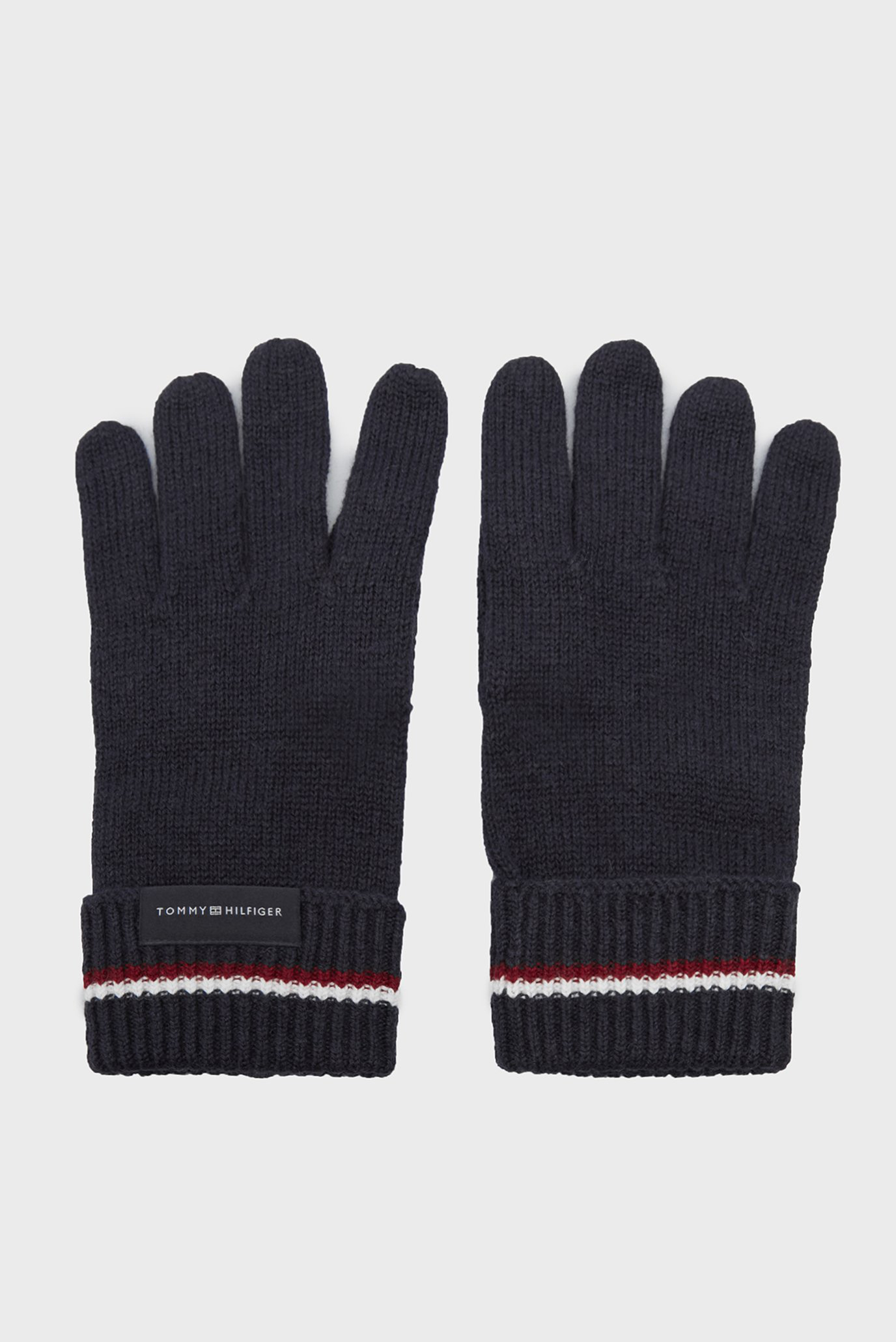 Мужские темно-синие шерстяные перчатки CORPORATE KNIT GLOVES 1