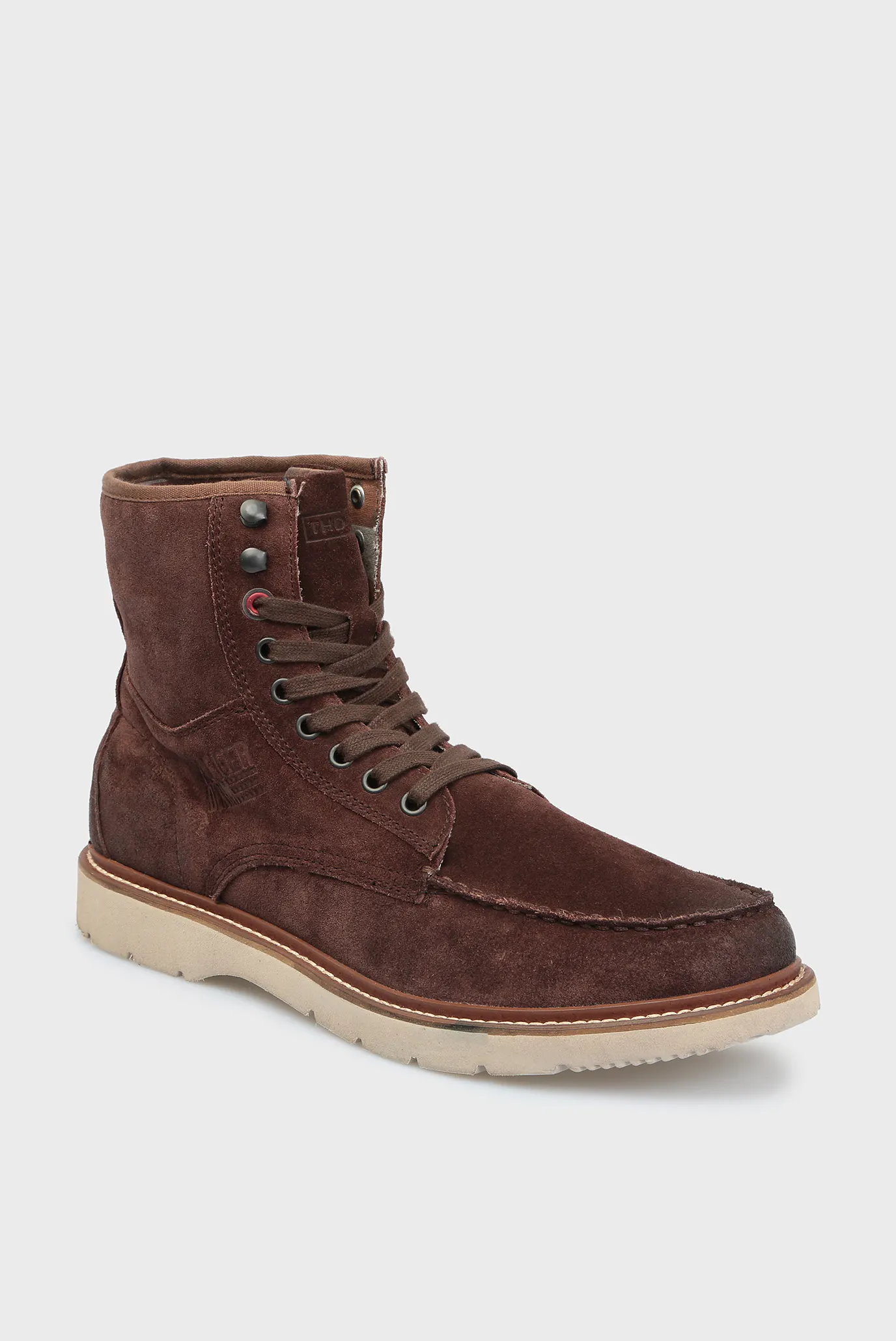 trask andrew mid apron toe boot
