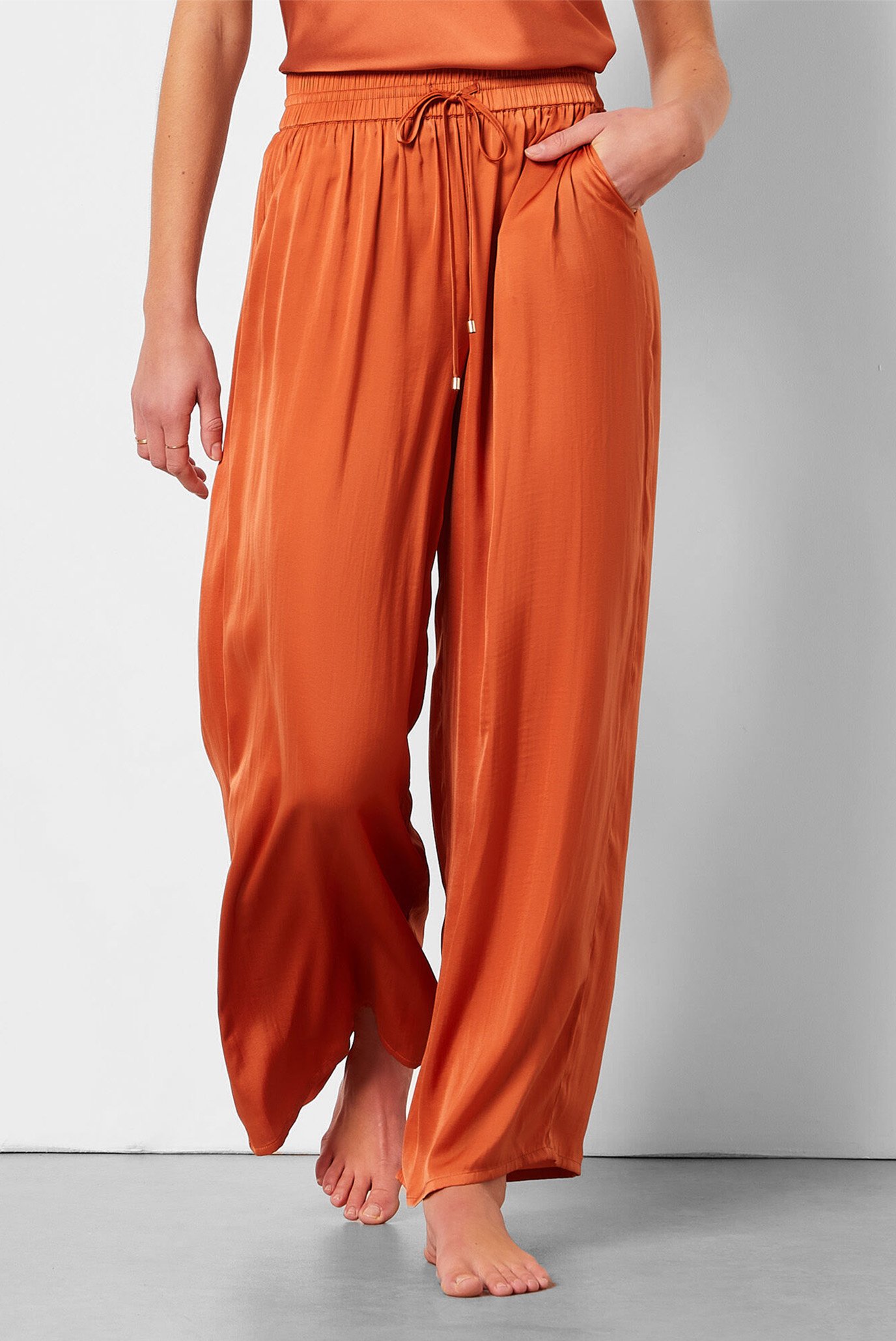 Женские оранжевые брюки CHEETA 1