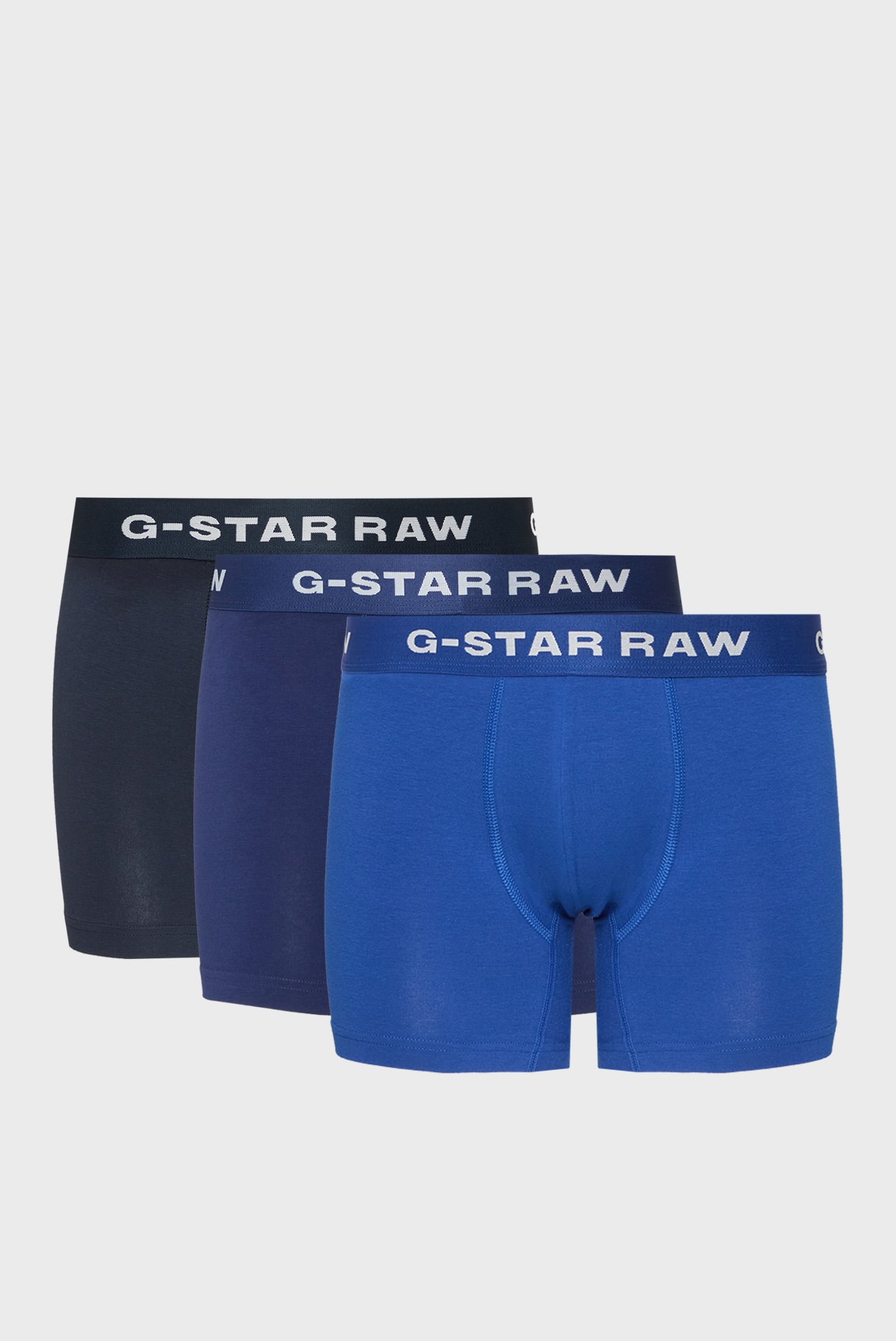 Мужские синие боксеры (3 шт) Boxer briefs Синий XXL G-Star RAW D23773,D516 Мужские синие боксеры (3 шт) Boxer briefs Синий XXL G-Star RAW D23773,D516
