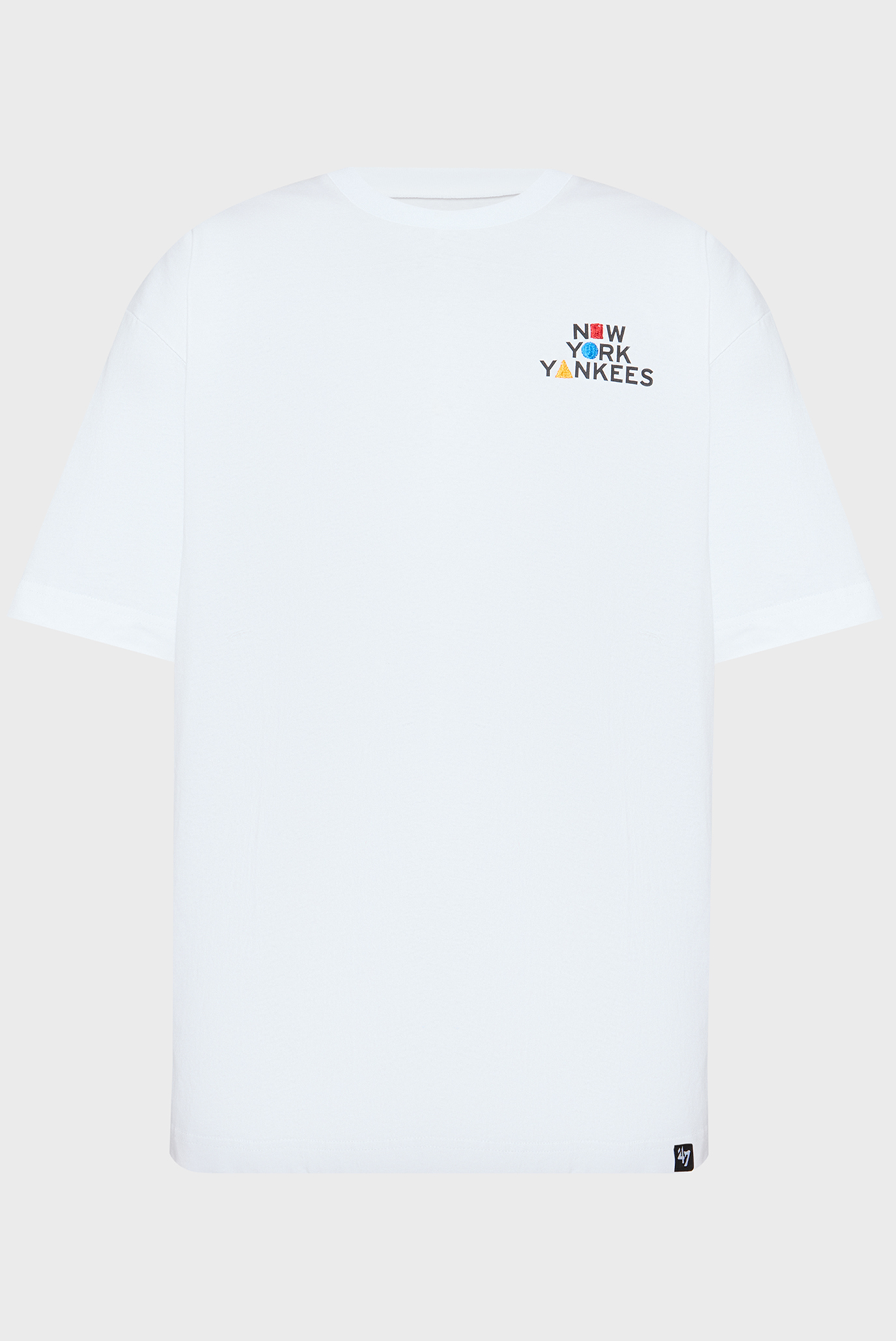 Белая футболка NEW YORK YANKEES PRIMARY PURPO (унисекс) Белый L 47 Brand 646061WW-FS Белая футболка NEW YORK YANKEES PRIMARY PURPO (унисекс) Белый L 47 Brand 646061WW-FS