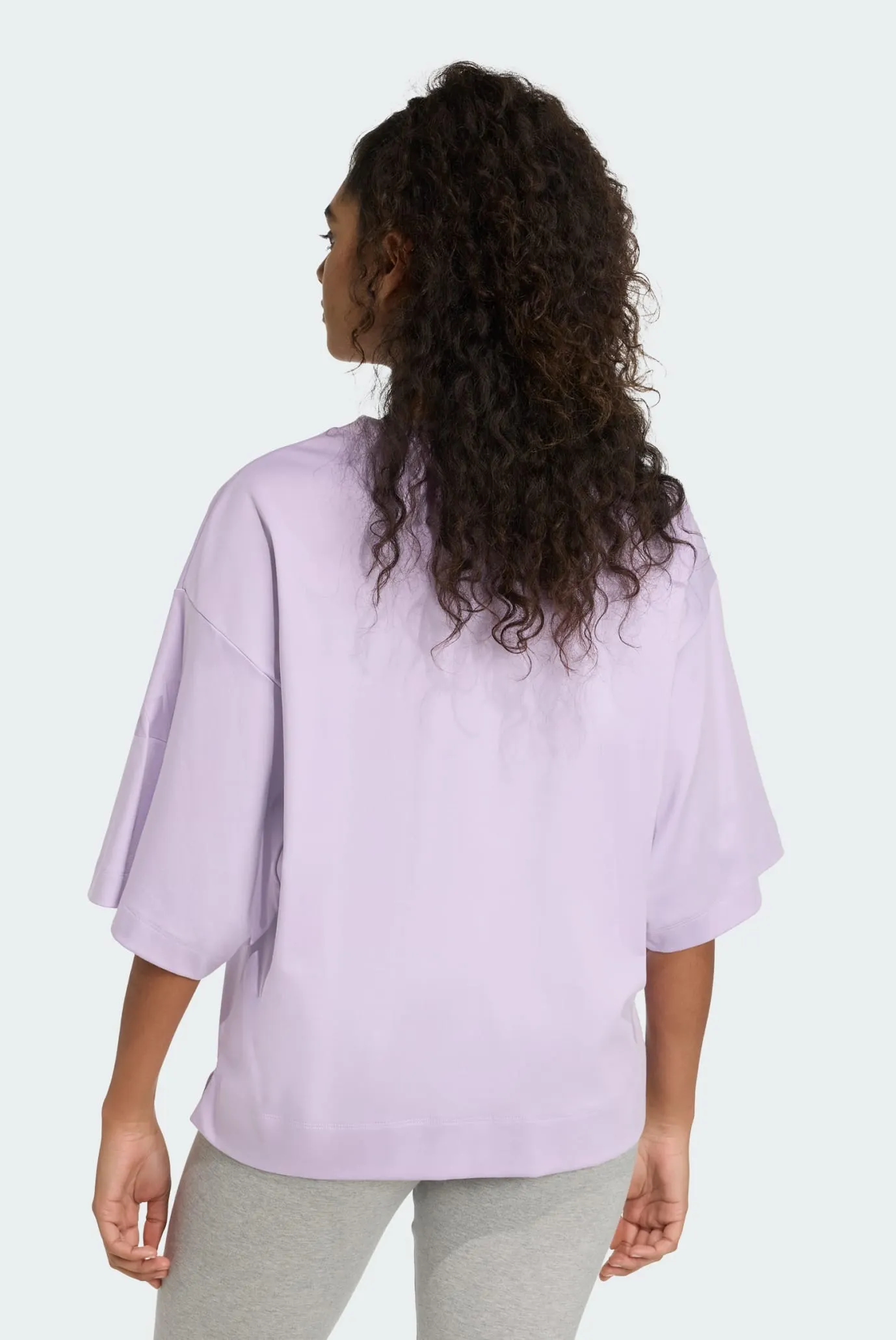 Жіноча бузкова футболка ALL SZN Soft Lux Loose 3