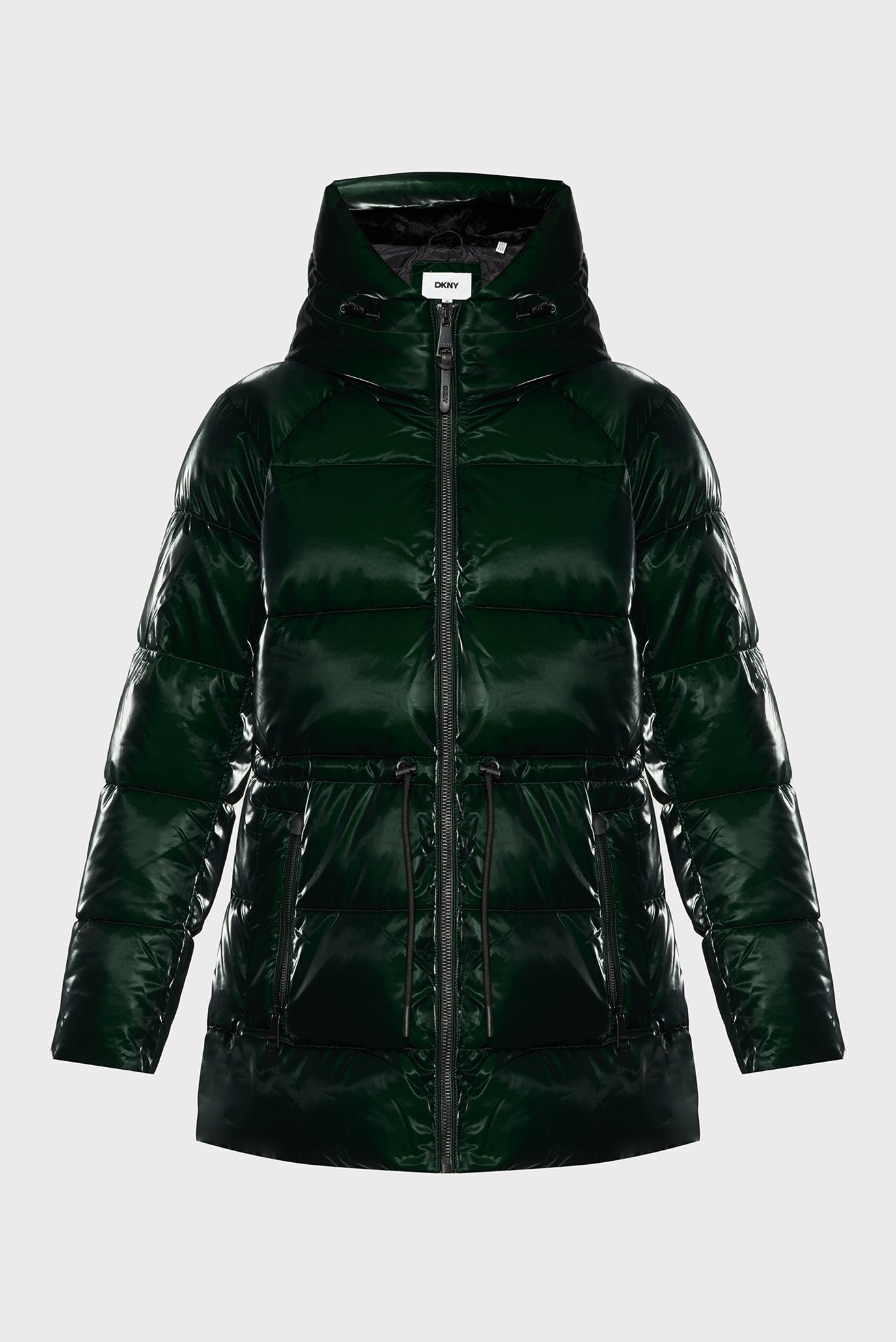 Женская зеленая куртка Зеленый L DKNY DLEMPS63 Женская зеленая куртка Зеленый L DKNY DLEMPS63