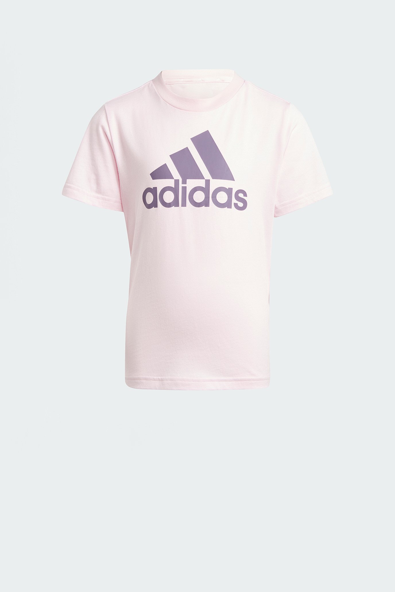 Детская розовая футболка Essentials Logo 1