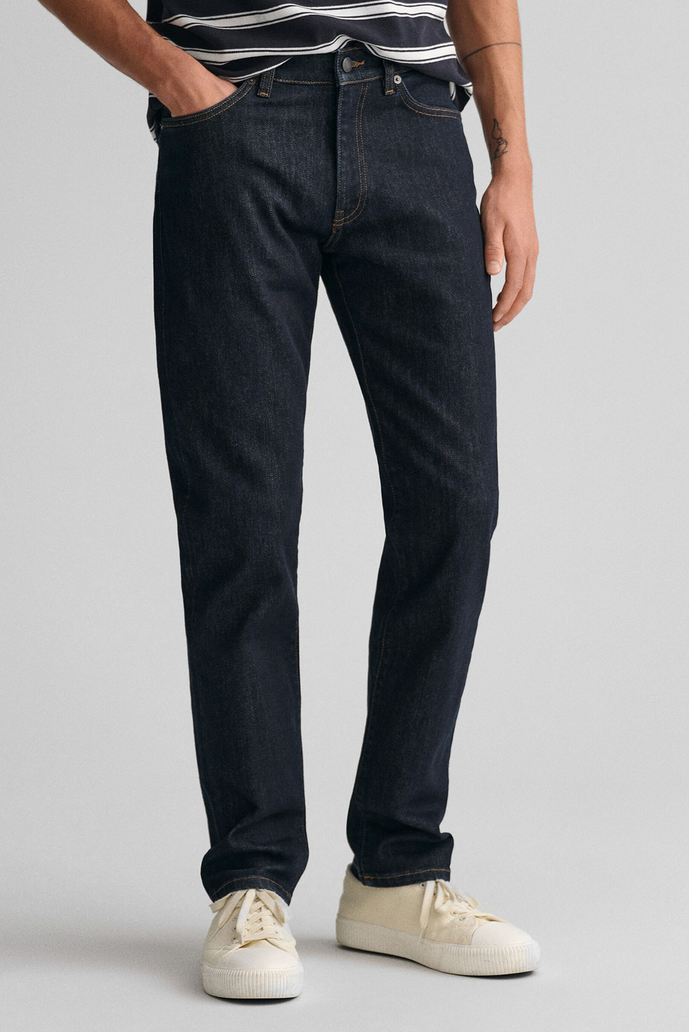 Мужские темно-синие джинсы SLIM 1
