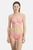 Женские розовые трусики от купальника PUMA Swim Women Side Strap Bikini Bottom