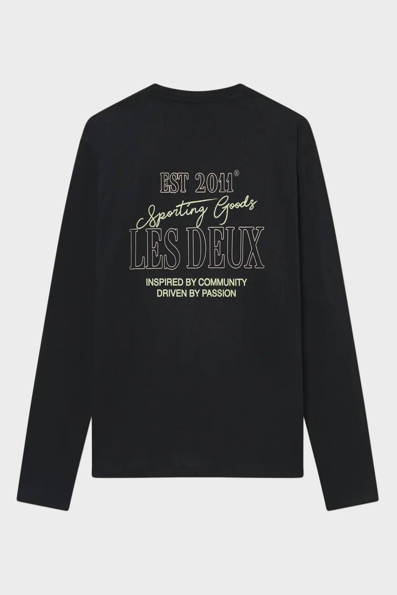 Мужской черный лонгслив Allen 4