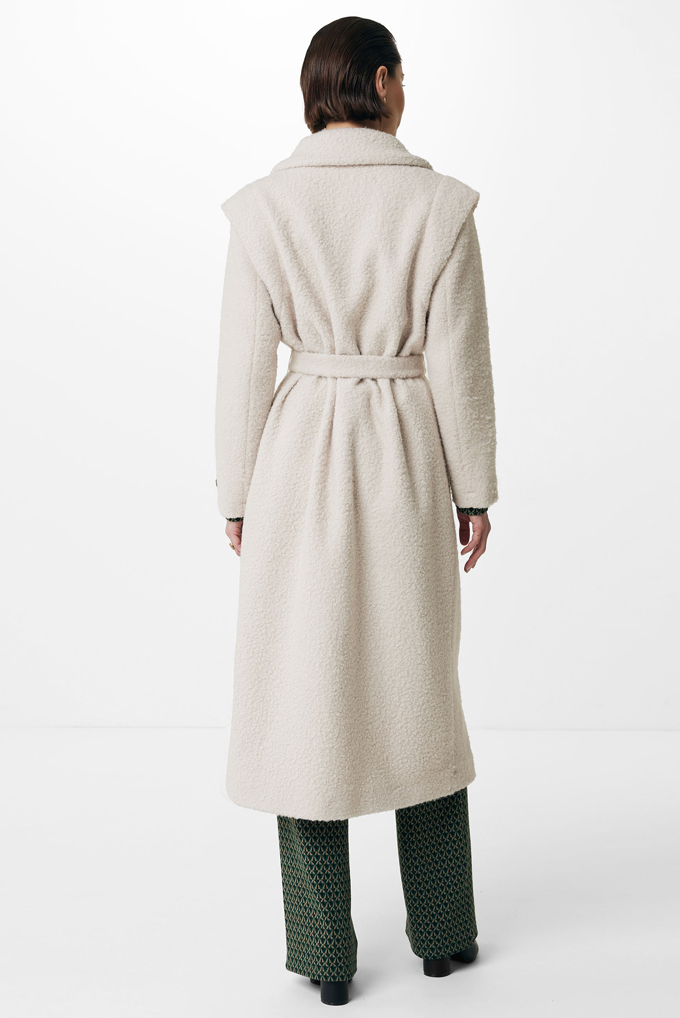 Женское белое пальто Mexx NO1117036W — MD-Fashion