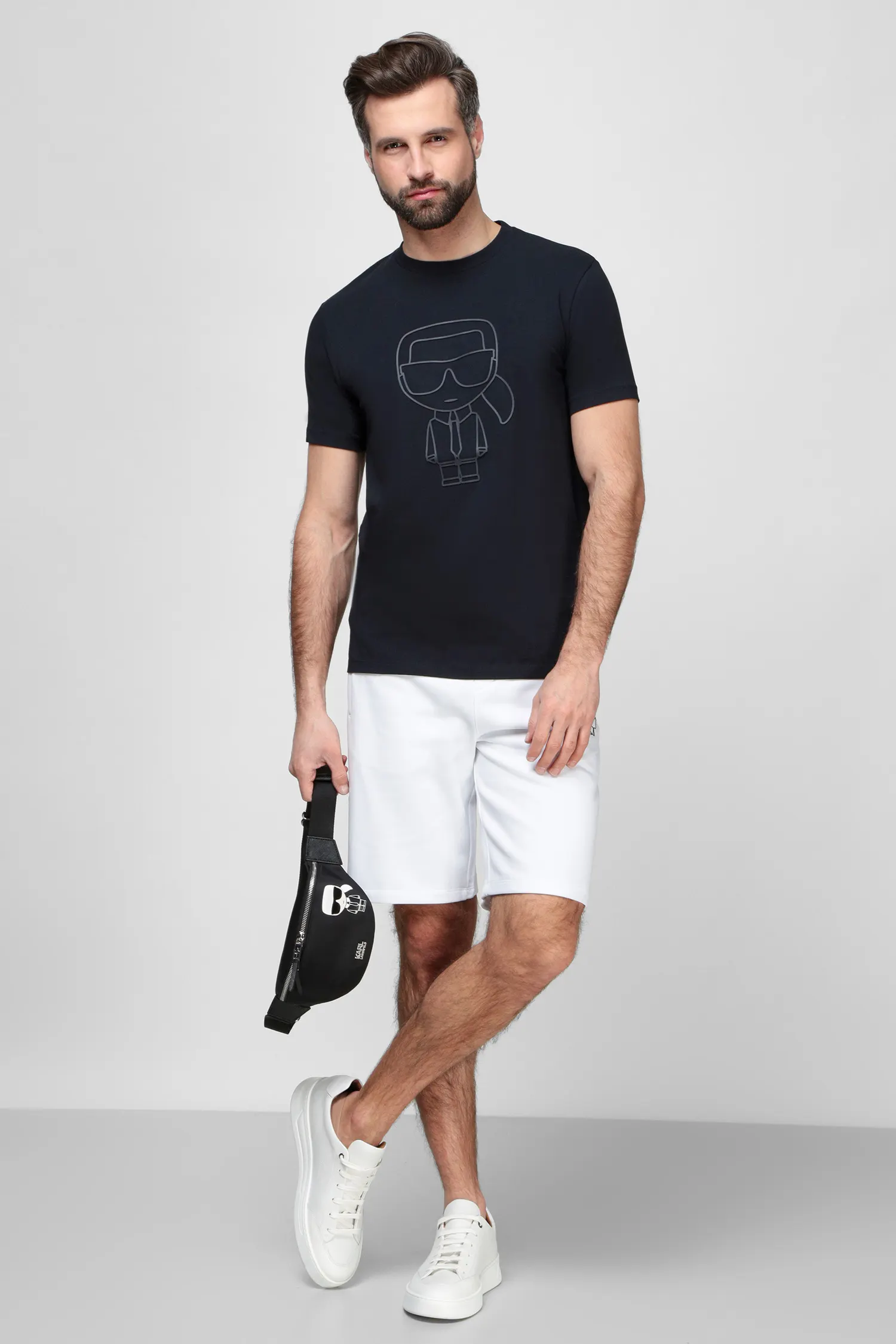 Мужские белые шорты 2