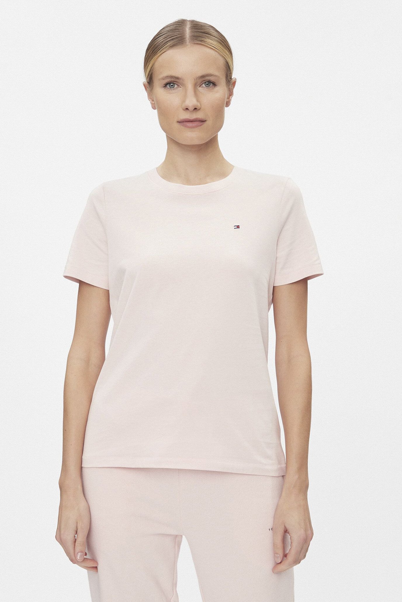 Женская розовая футболка MODERN REGULAR C-NK SS 1