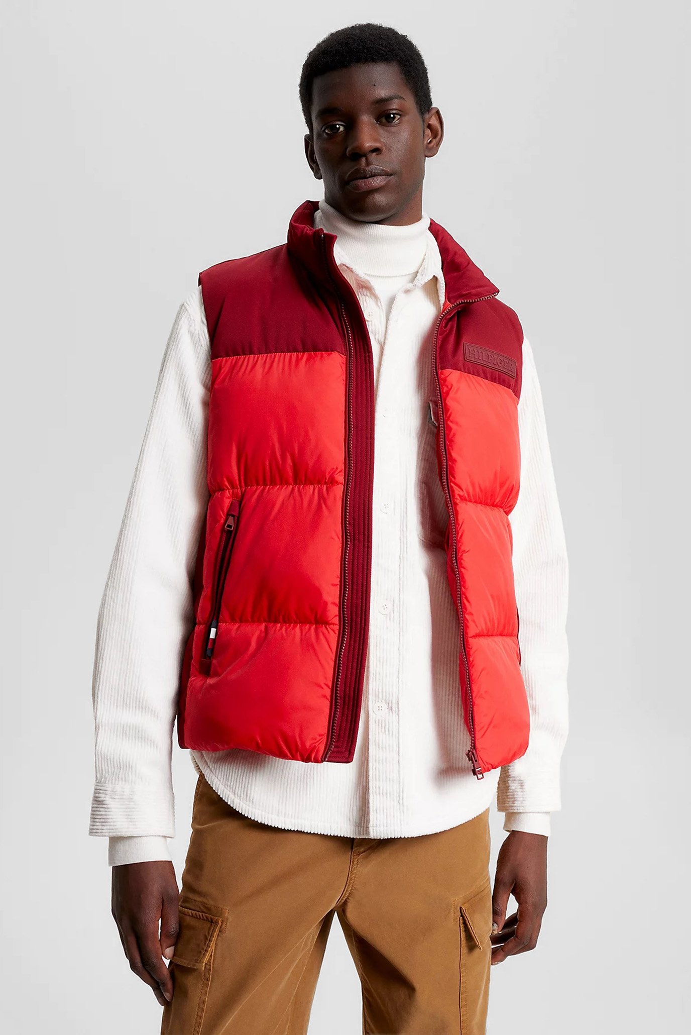 Чоловічий кораловий жилет NEW YORK GILET 1