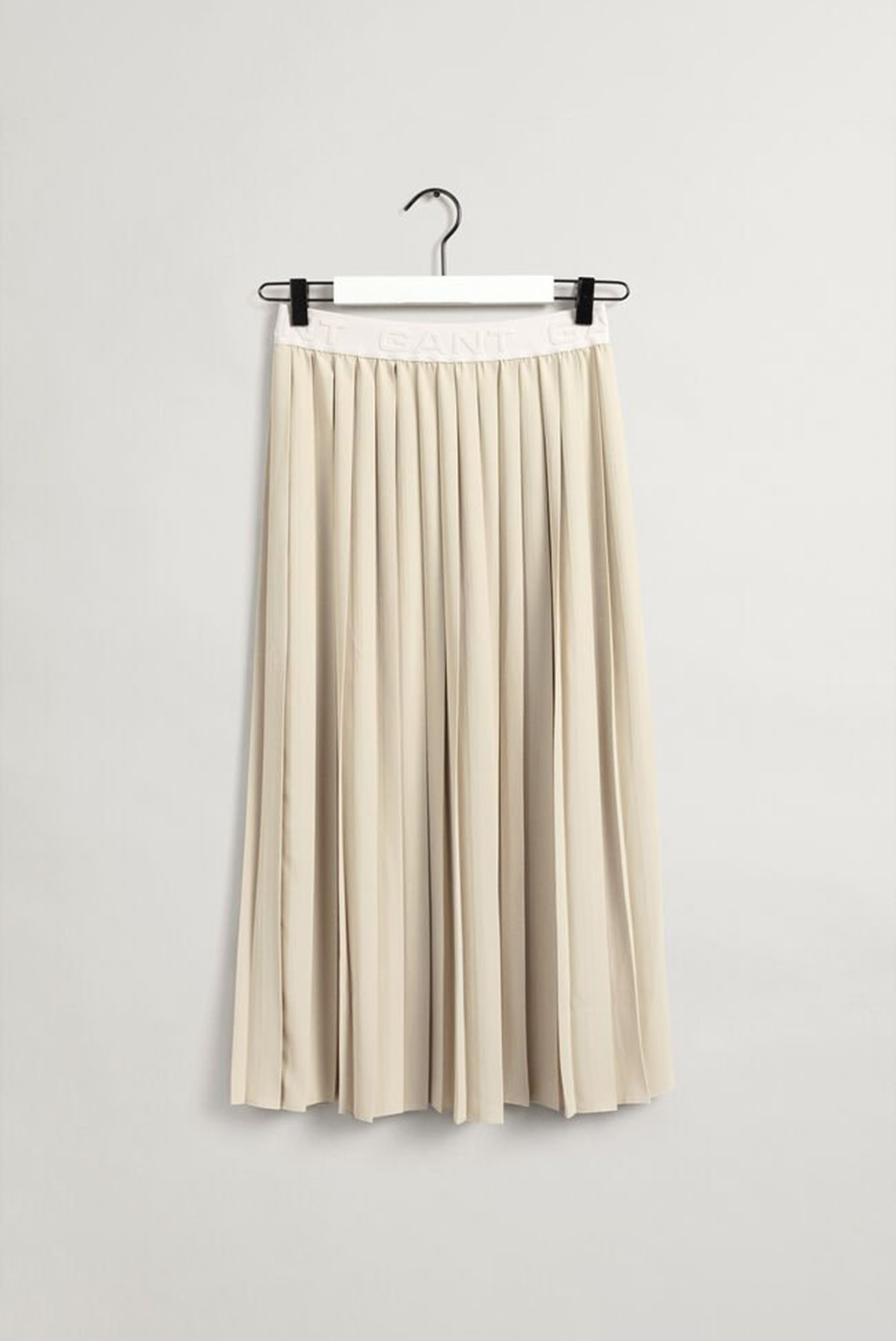 Женская бежевая плиссированная юбка PLEATED 1