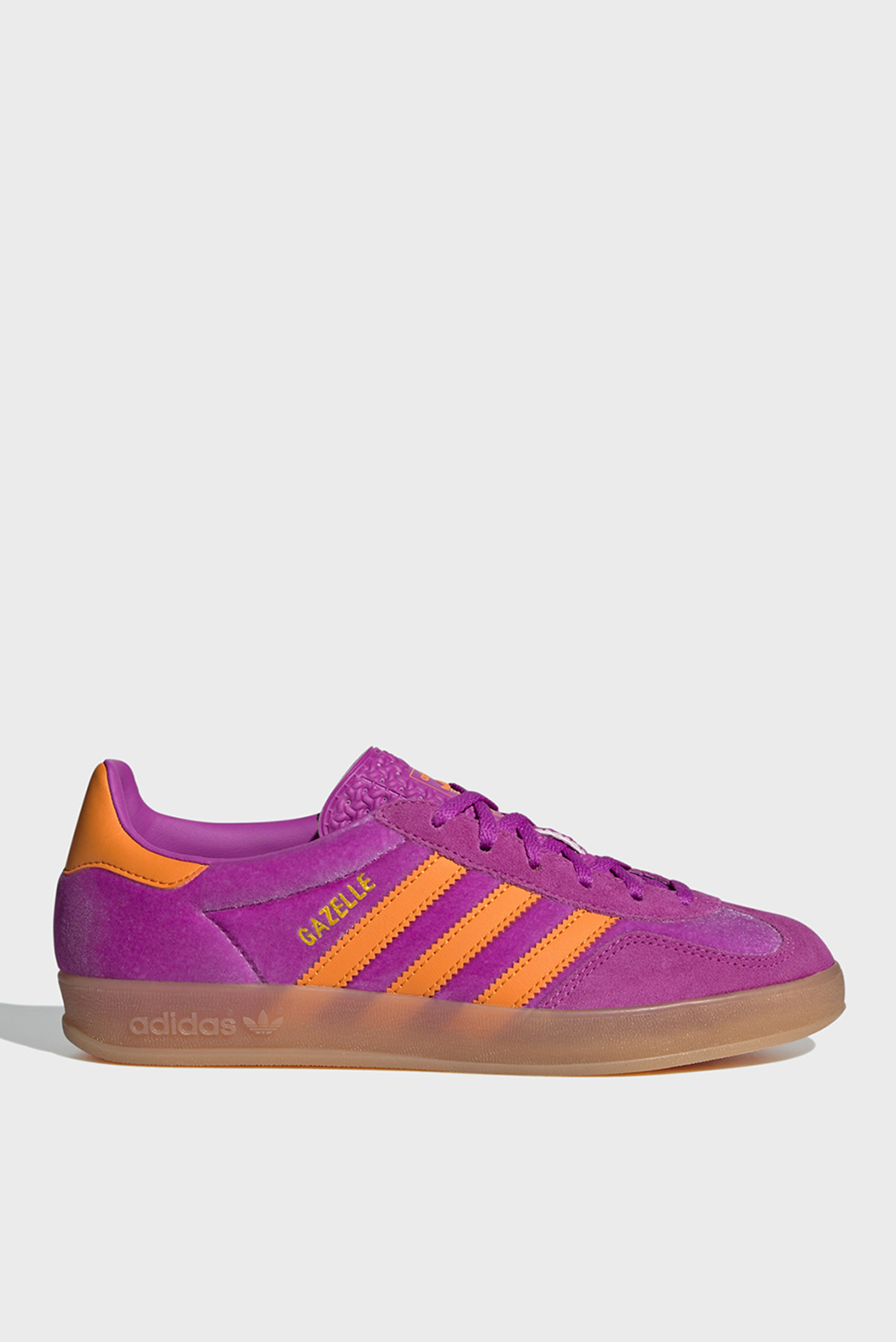 Женские фиолетовые сникерсы Gazelle Indoor 1