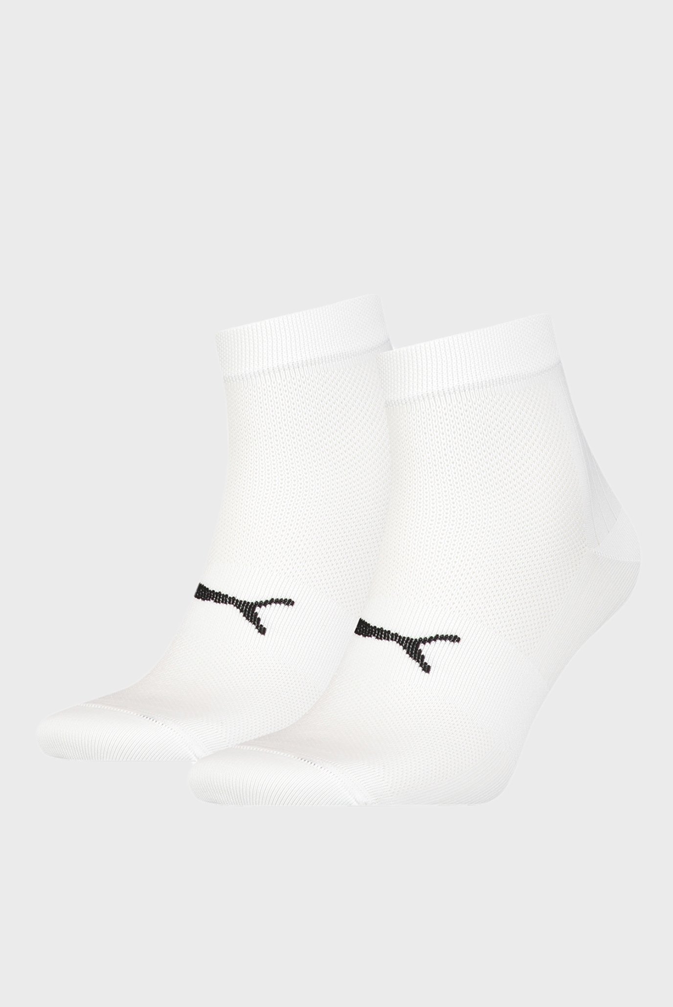 Белые носки (2 пары) PUMA Sport Unisex Light Quarter Socks 1
