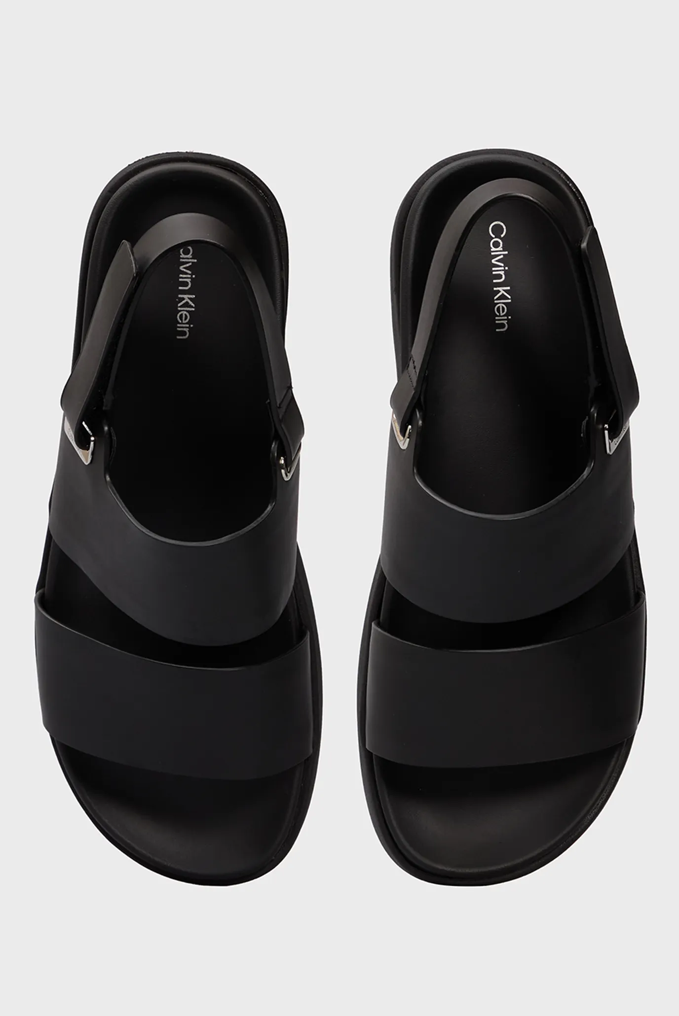 Жіночі чорні шкіряні сандалі FLAT SANDAL EYELET 4