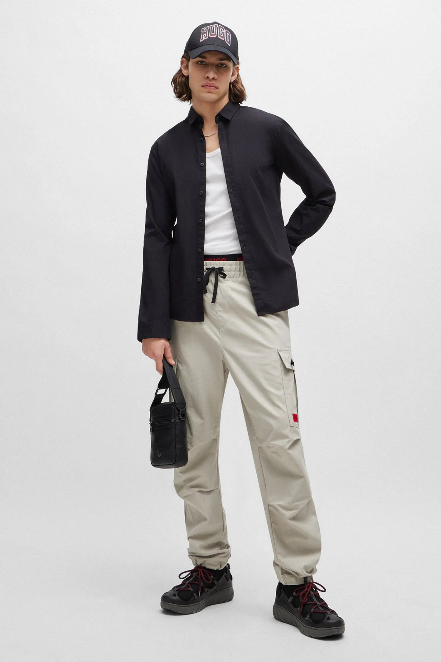 Чоловічі сірі карго 2