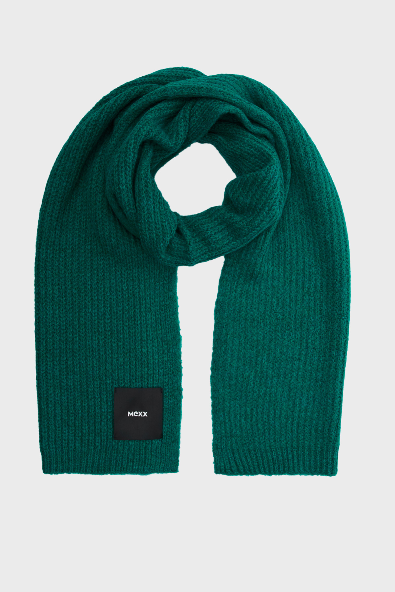 Жіночий зелений шарф 1