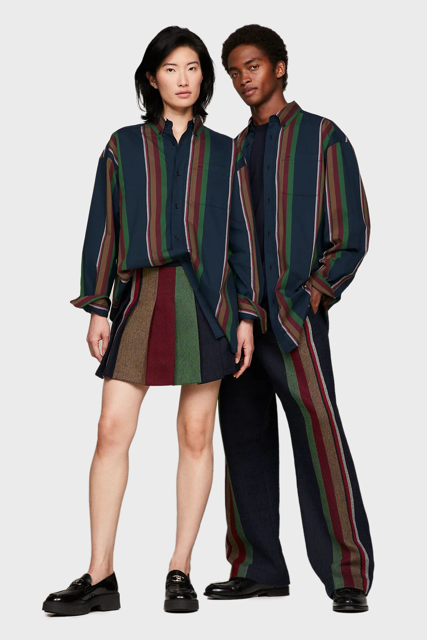Рубашка в полоску Tommy x Pendleton (унисекс) Разноцветный S Tommy Hilfiger WW0WW41543 Рубашка в полоску Tommy x Pendleton (унисекс) Разноцветный S Tommy Hilfiger WW0WW41543