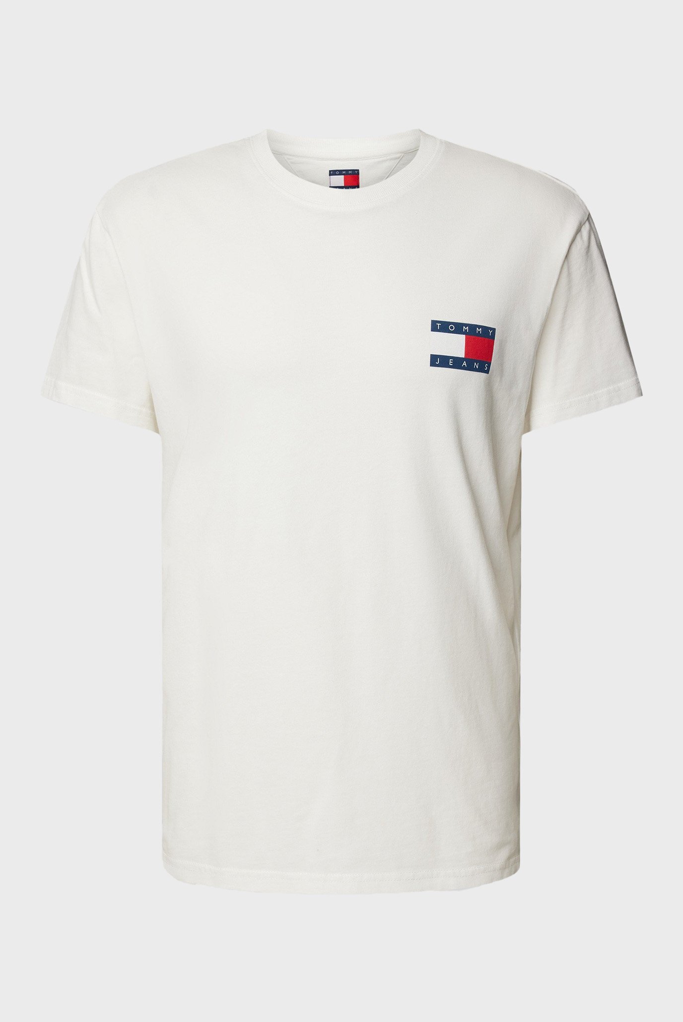 Чоловіча біла футболка TJM REG HERITAGE FLAG TEE EXT 1