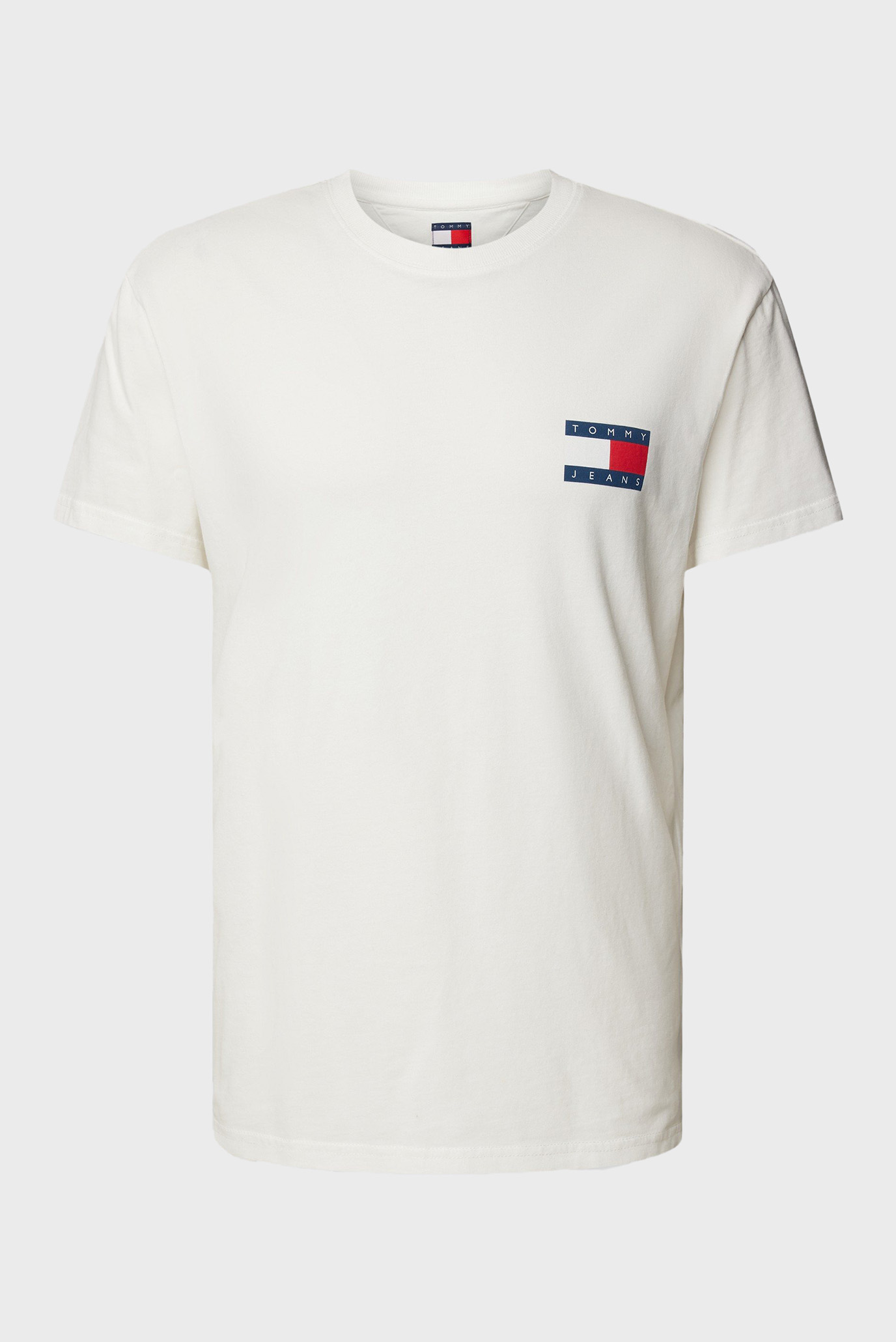 Мужская белая футболка TJM REG HERITAGE FLAG TEE EXT 1