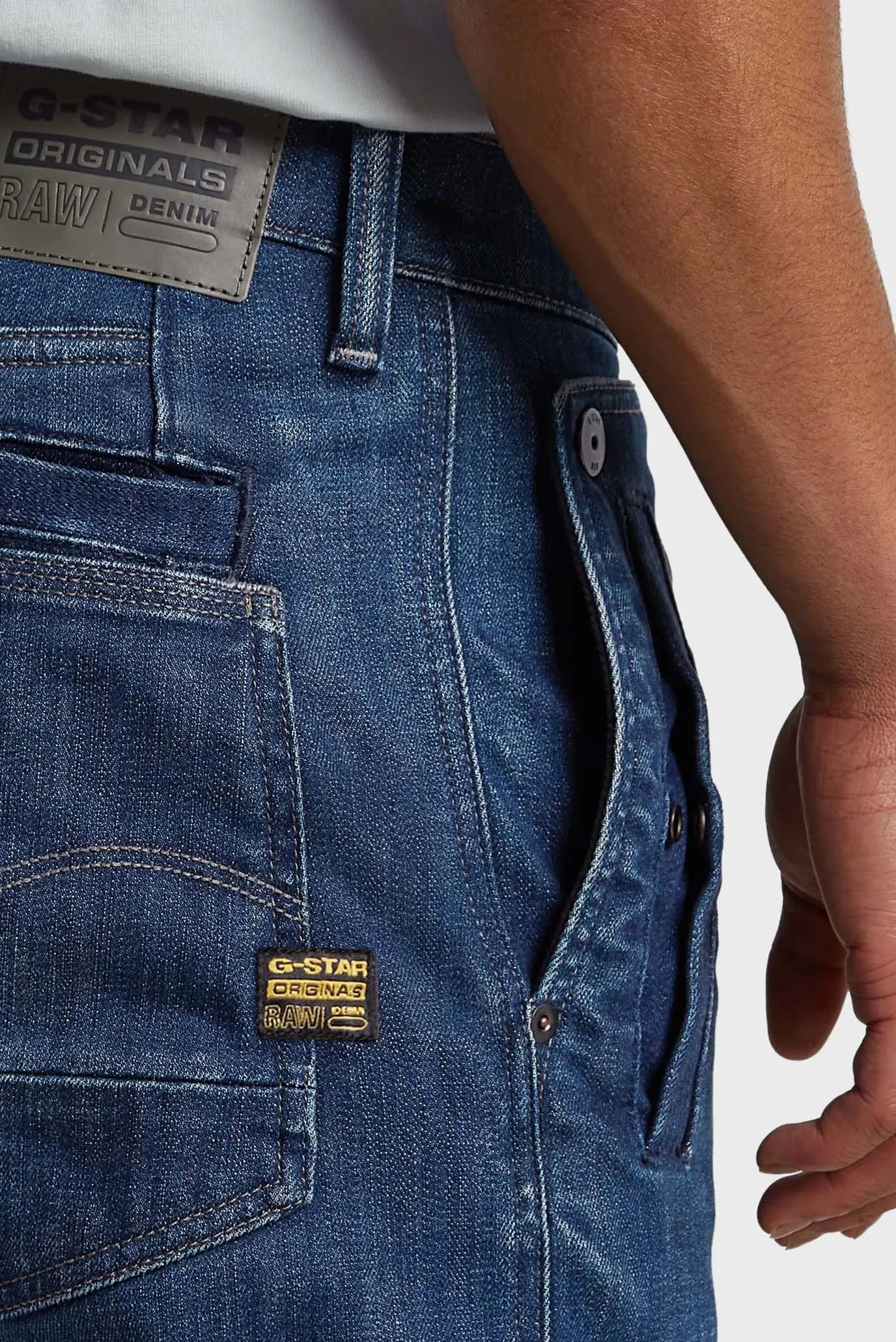 Мужские темно-синие джинсы Vent 3D Slim 5