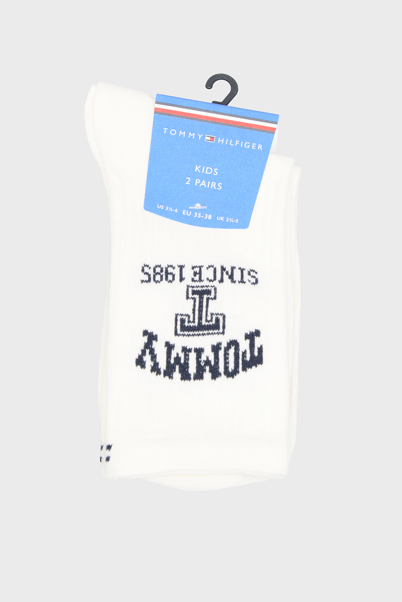 Женские белые носки (2 пары) VARSITY Белый 35-38 Tommy Hilfiger 701236411 Женские белые носки (2 пары) VARSITY Белый 35-38 Tommy Hilfiger 701236411