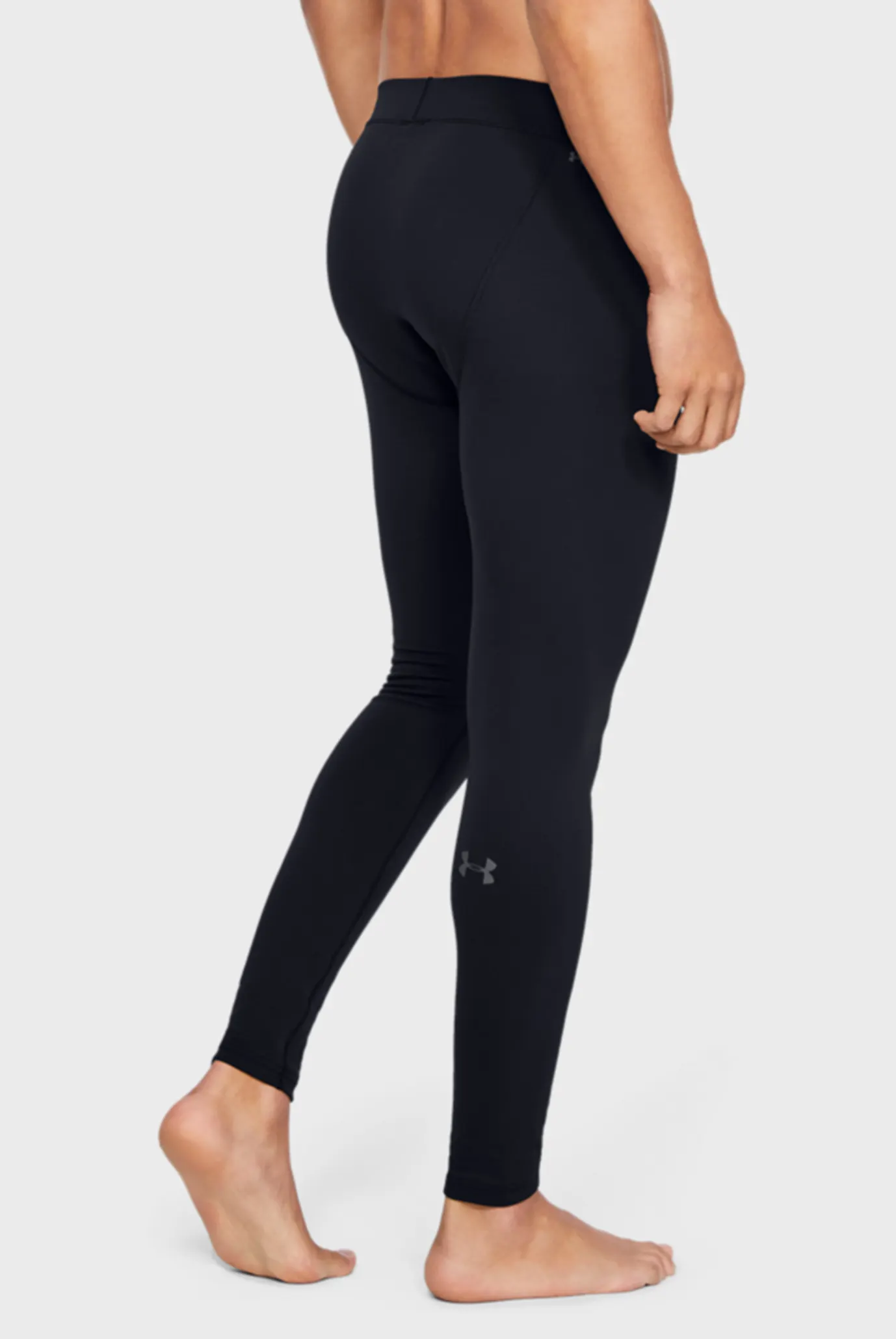 Мужские черные тайтсы Packaged Base 2.0 Legging Under Armour