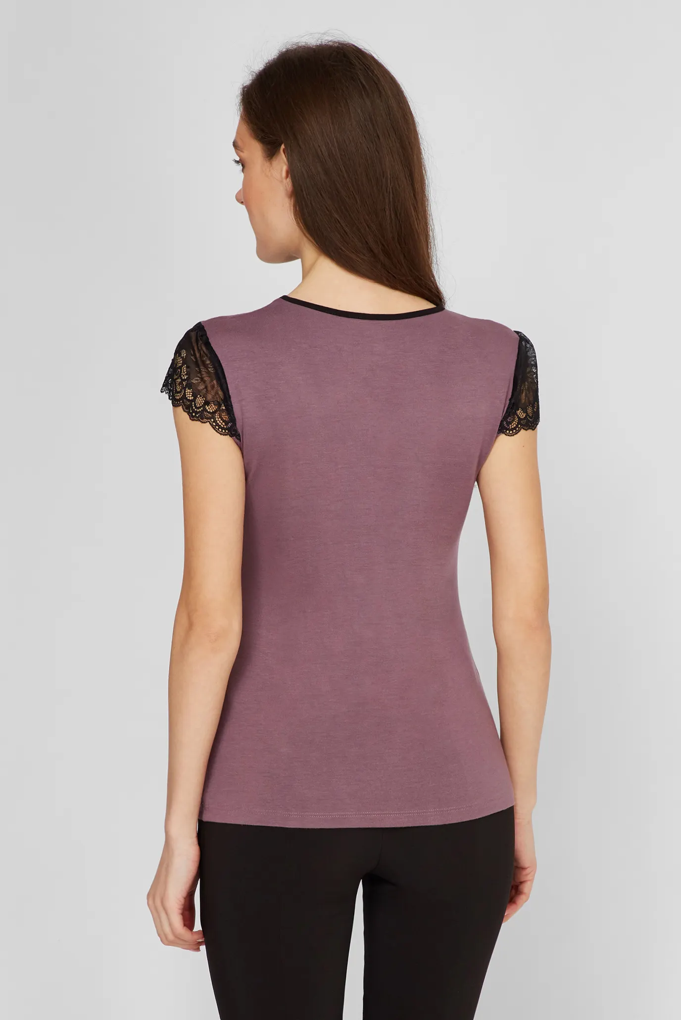 Жіночий бузковий топ 3