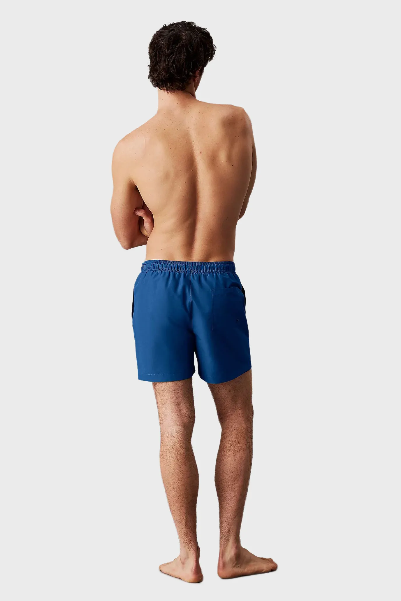 Мужские синие плавательные шорты MEDIUM DRAWSTRING 3