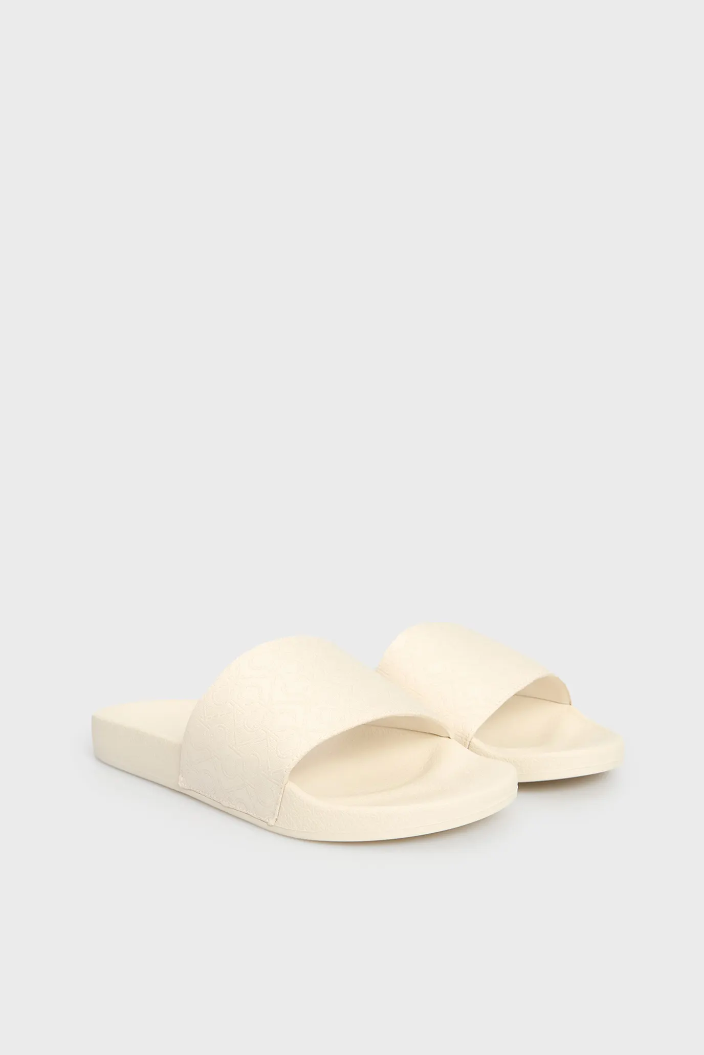 Женские белые слайдеры POOL SLIDE - JACQ 3