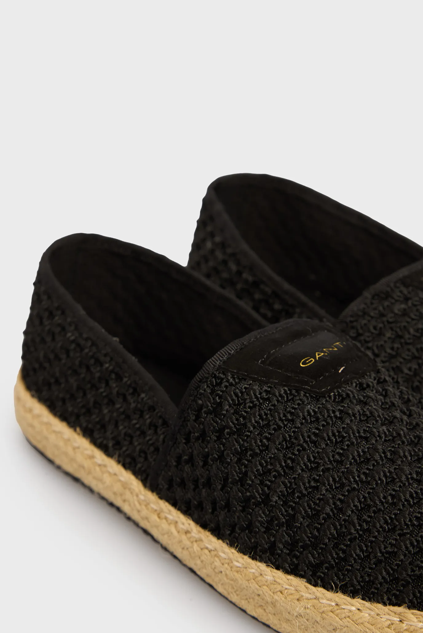 Женские черные эспадрильи Raffiaville 2