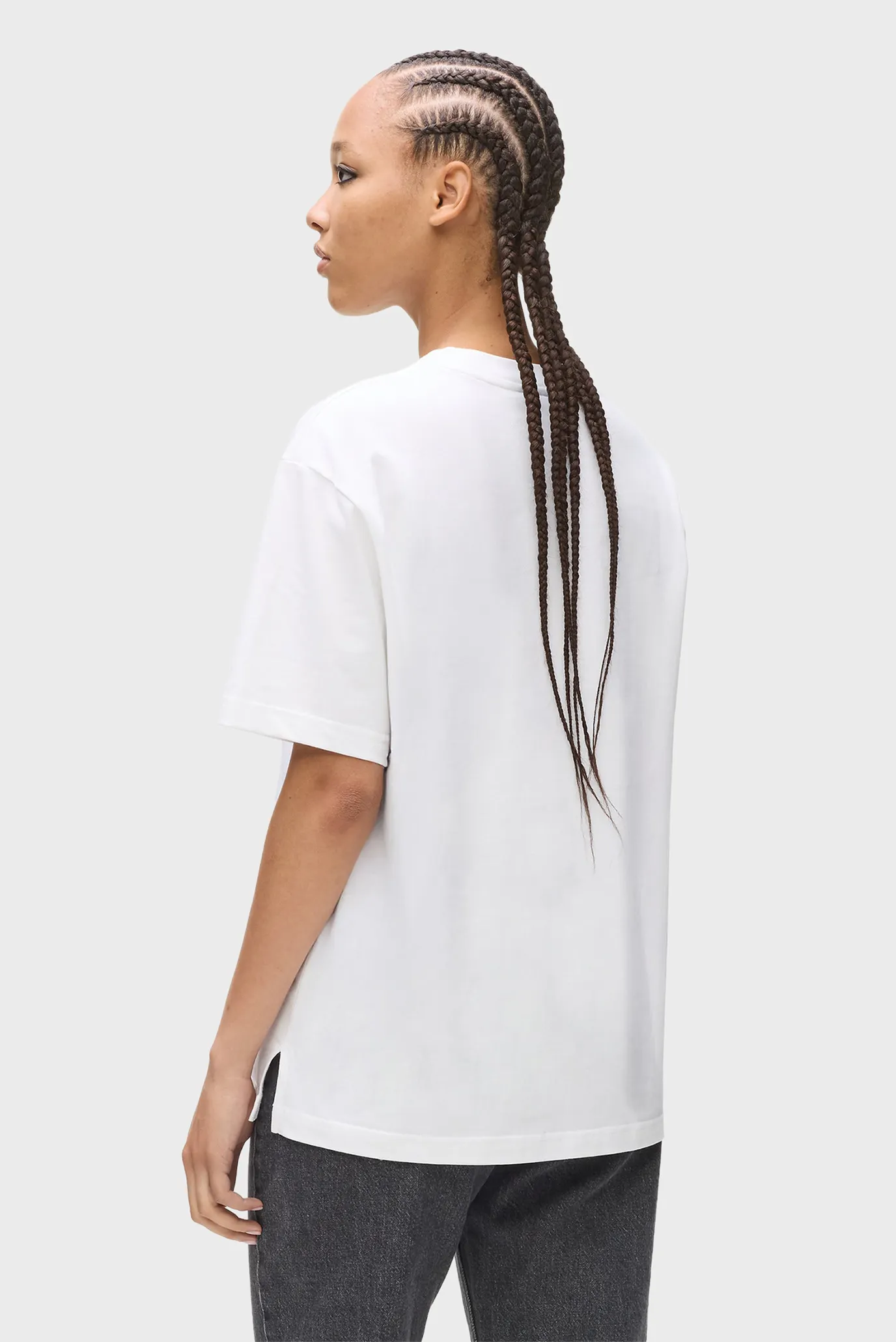 Женская белая футболка karlism 3