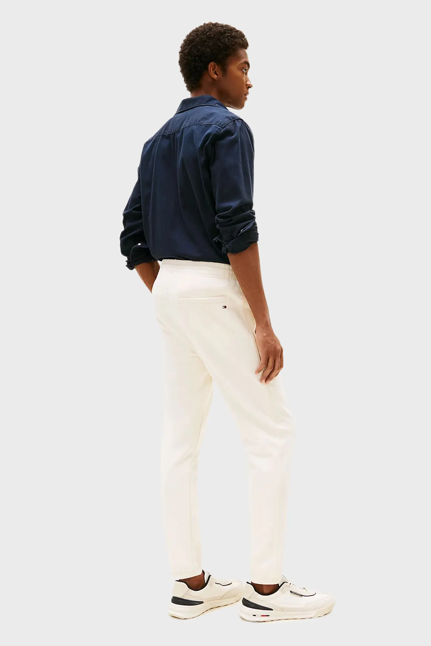 Чоловічі білі спортивні штани PREP 3