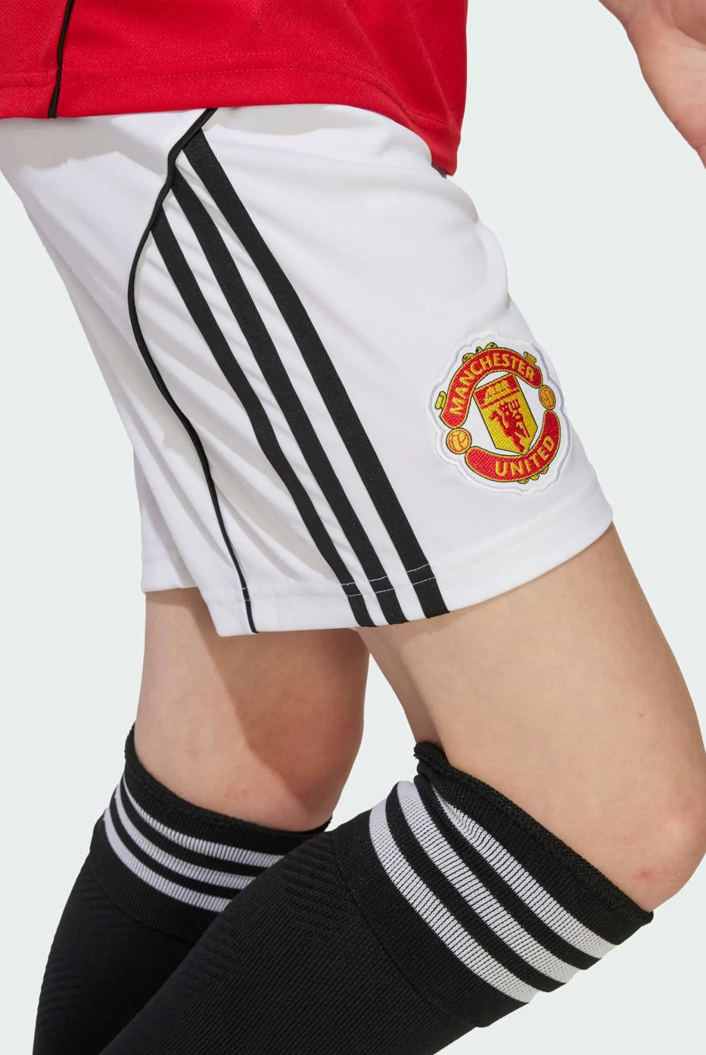 Дитячі білі шорти Manchester United 25/26 Home Kids 5