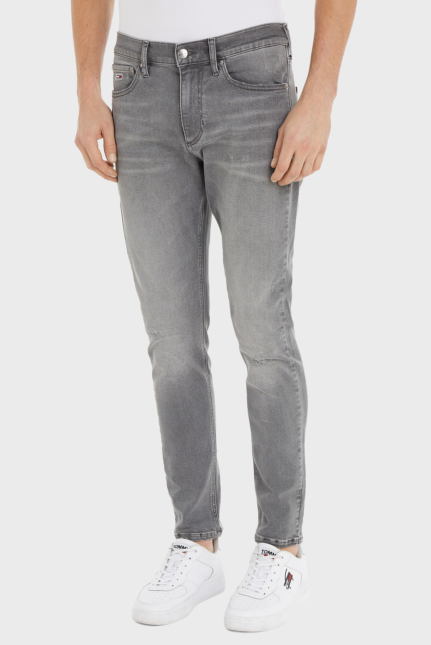 Мужские серые джинсы SCANTON Y SLIM CG6271 Серый 29-32 Tommy Jeans DM0DM16659 Мужские серые джинсы SCANTON Y SLIM CG6271 Серый 29-32 Tommy Jeans DM0DM16659