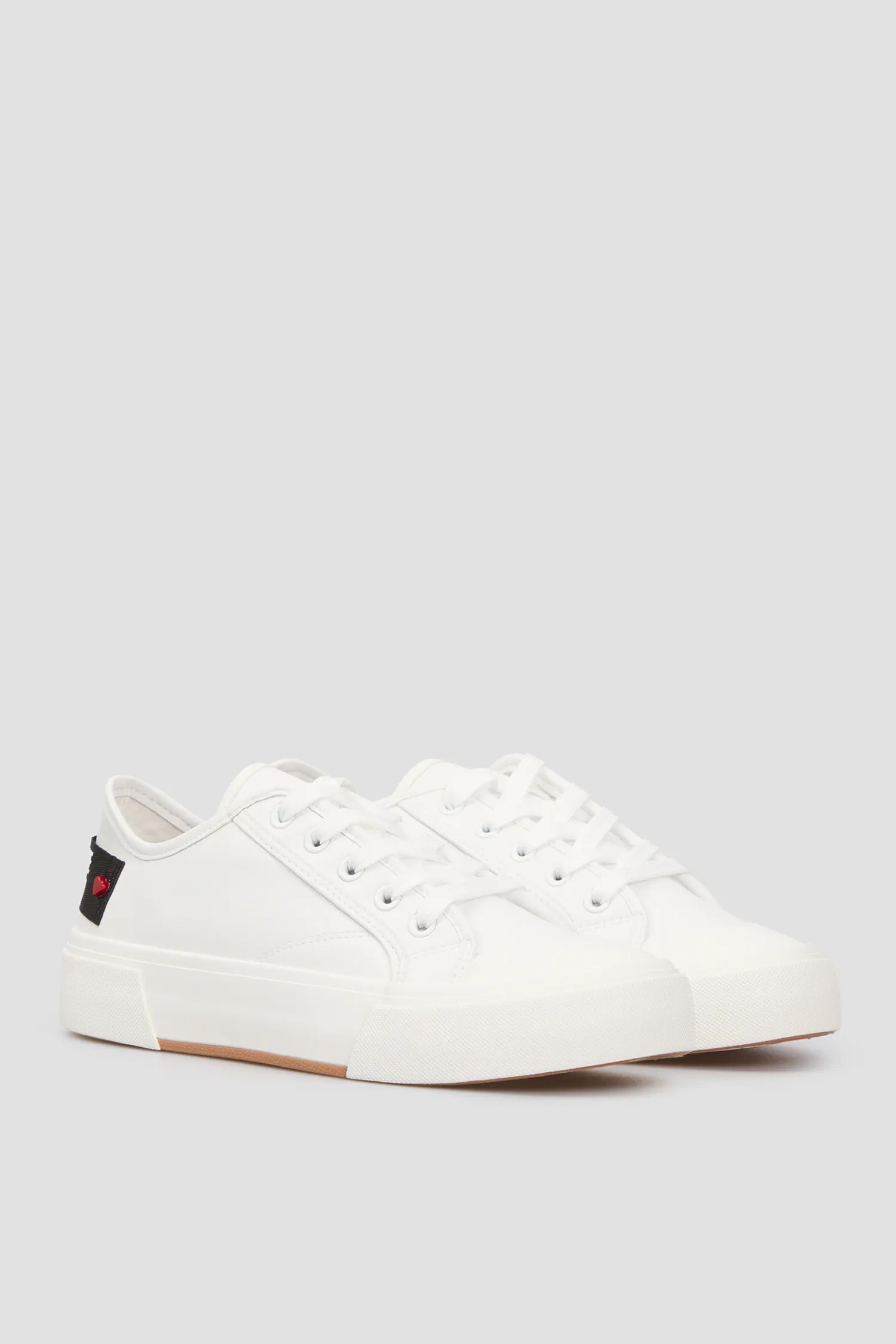 Женские белые кожаные сникерсы 3