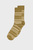 Чоловічі оливкові шкарпетки з візерунком