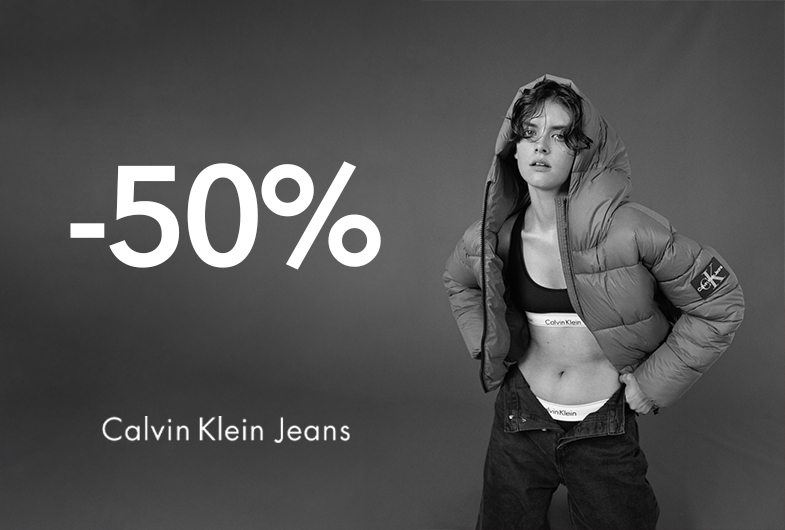 -50% на Calvin Klein Jeans