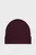 Дитяча бордова вовняна шапка FKCODERFULLYC