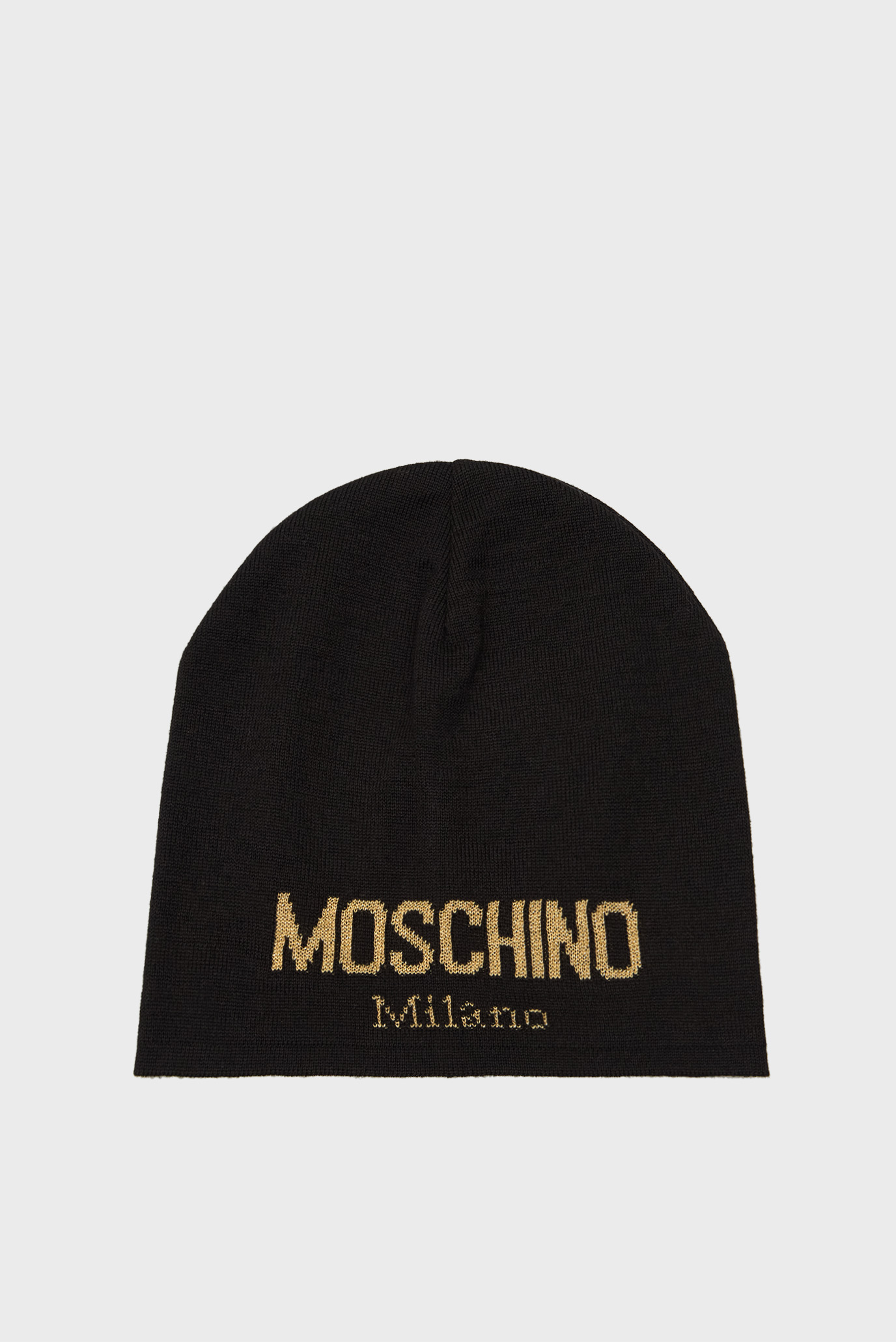 Женская черная шапка Черный ONESIZE Moschino 65294 - M2362 Женская черная шапка Черный ONESIZE Moschino 65294 - M2362