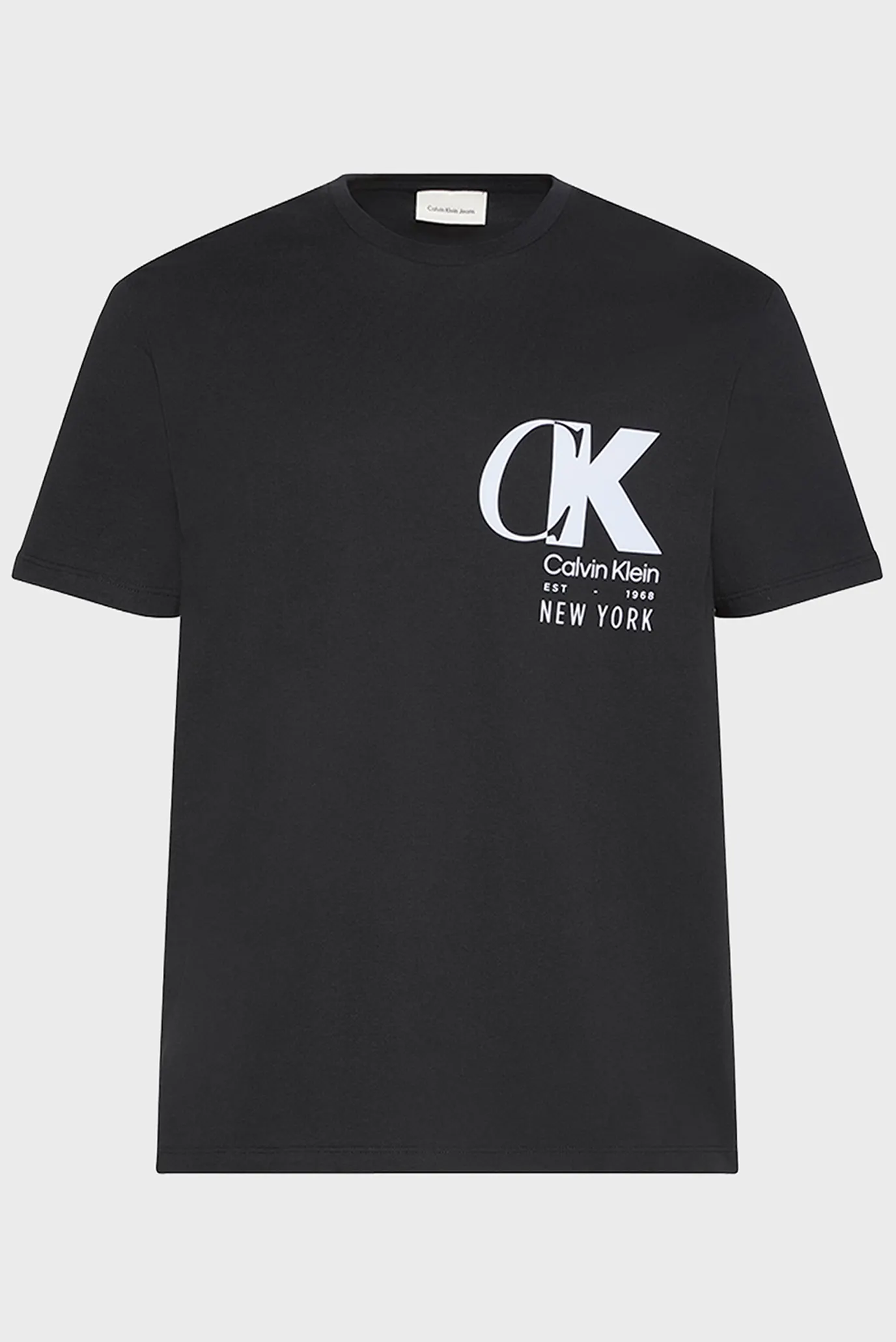 Чоловіча чорна футболка SS 20S EU CK 6