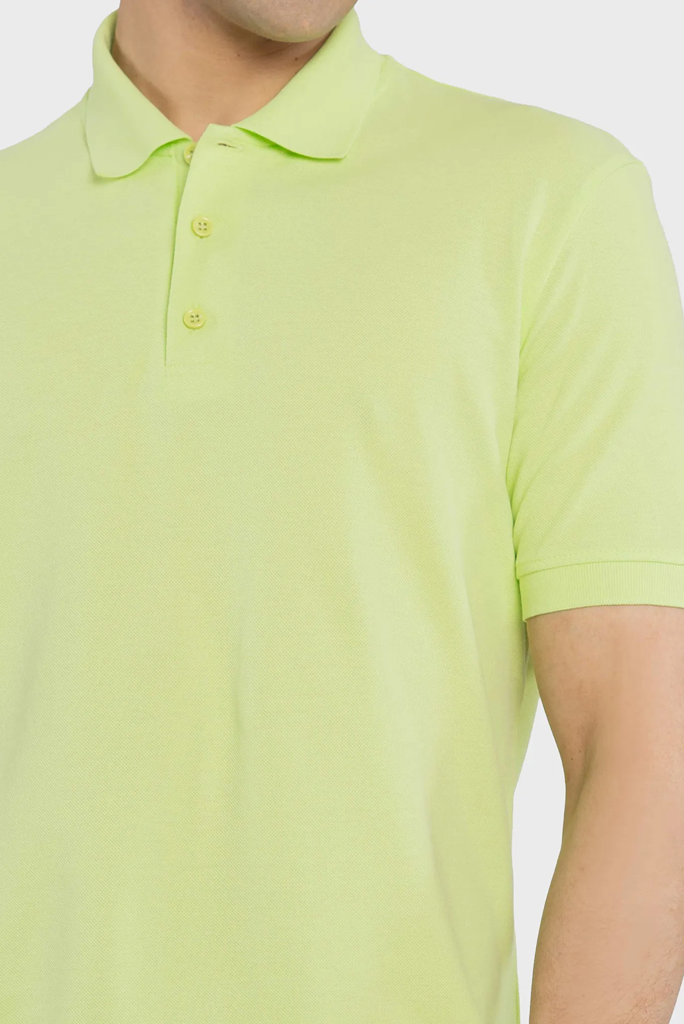 Чоловіче салатове поло 5