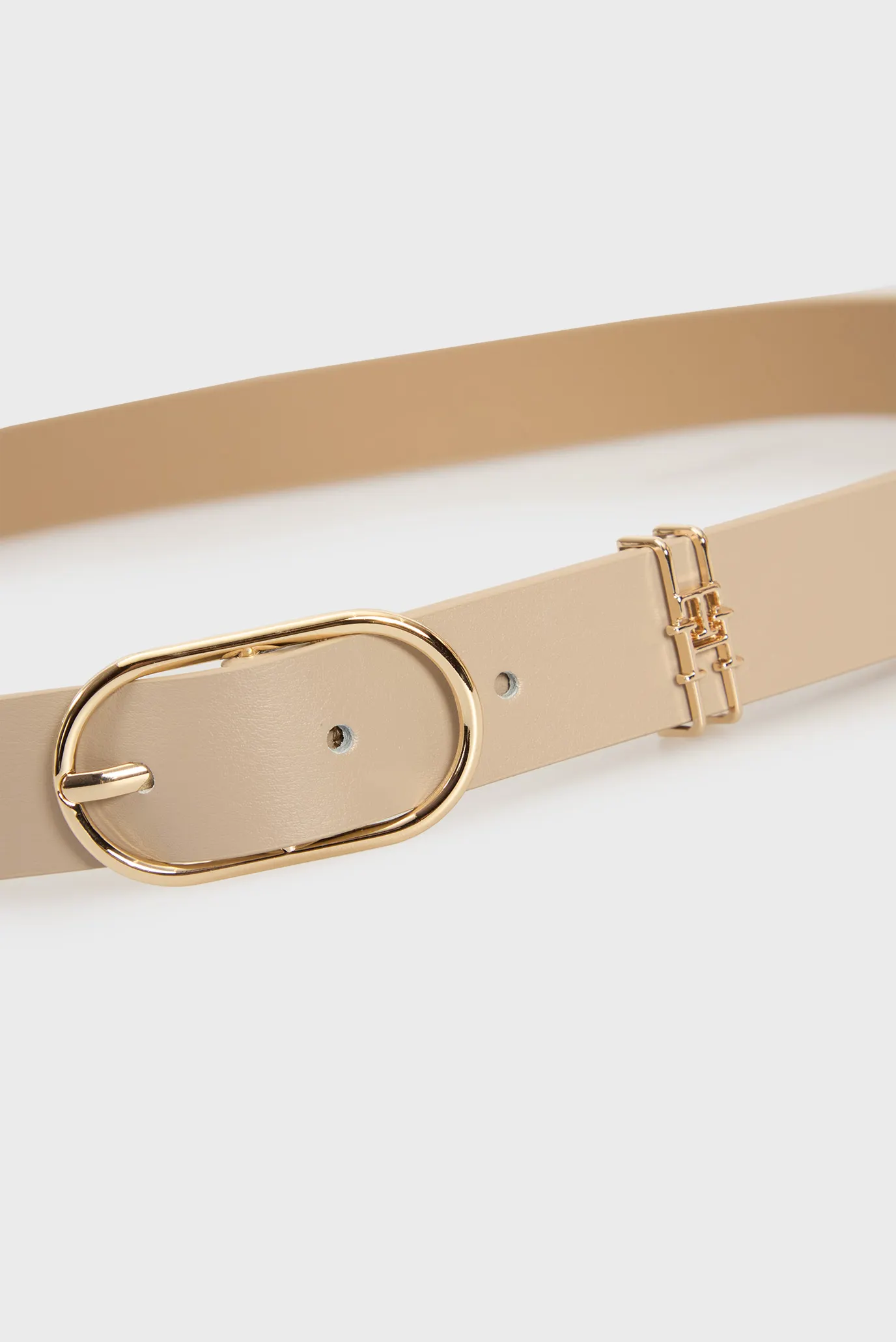 Женский бежевый кожаный ремень FEMININE 2.6 2