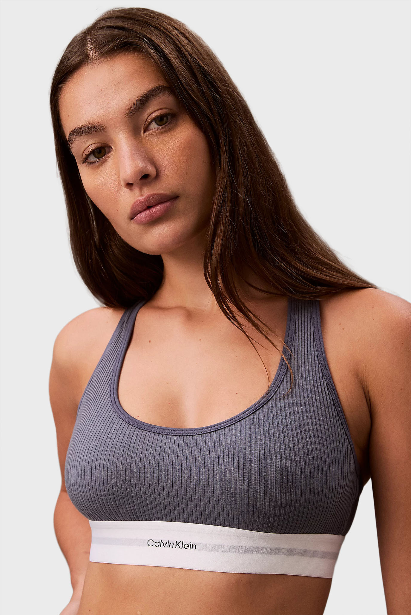 Женский синий топ LIGHTLY LINED BRALETTE Синий XL Calvin Klein LV00QF8018 Женский синий топ LIGHTLY LINED BRALETTE Синий XL Calvin Klein LV00QF8018