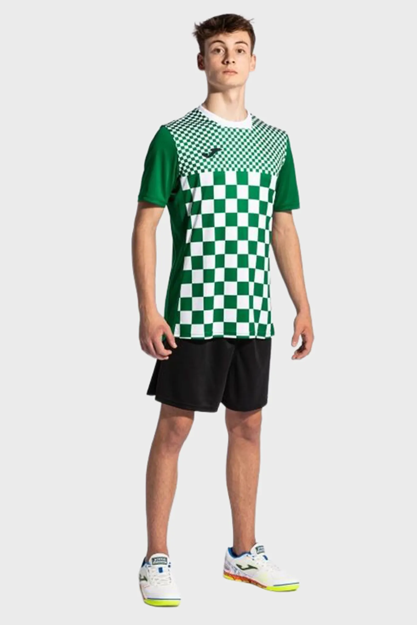 Чоловіча зелена футболка з візерунком 2