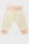 Дитячі бежеві брюки з візерунком