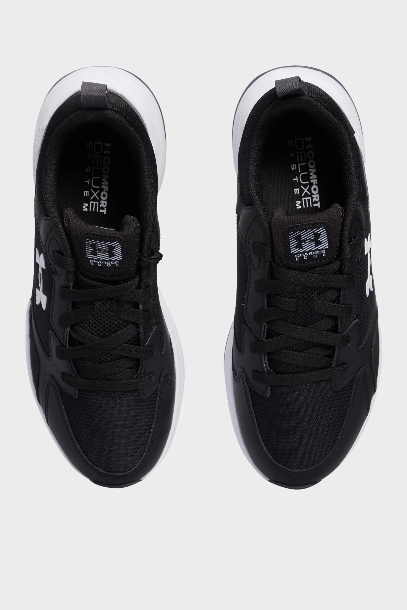 Мужские черные кроссовки UA Charged Edge 4