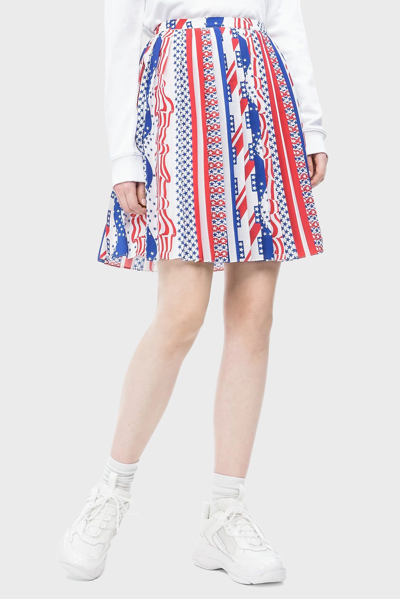 Женская юбка с узором FLAG SKIRT Разноцветный 29 Calvin Klein Jeans J20J210676 Женская юбка с узором FLAG SKIRT Разноцветный 29 Calvin Klein Jeans J20J210676