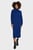 Женское синее шерстяное платье WOOL CASH