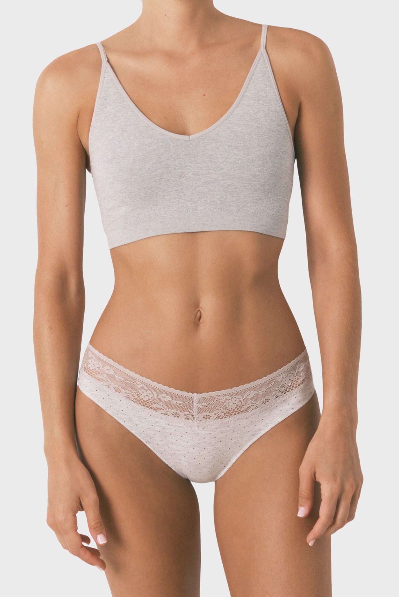 Женские серые трусики Серый M womensecret 872267 Женские серые трусики Серый M womensecret 872267